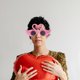 thumbnail image 4 of unbranded Gafas De Fiesta Flamingo De Plástico Con Hawaiano Para Tropical Colorida, 4 of 8