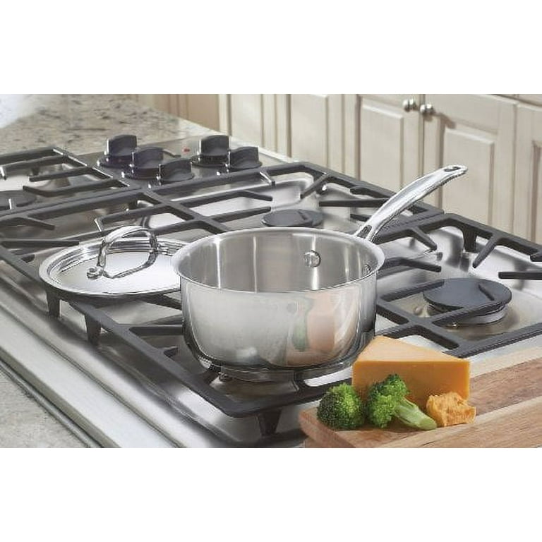 Cuisinart Chefs Classic Stainless 3 Qt. Cook and Pour Saucepan w/Cover 