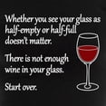 thumbnail image 3 of CafePress - Glass Half Full Pajamas - Women's Dark Pajamas, 3 of 4