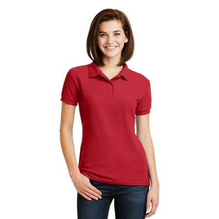 Ladies Whisper Pique Polo - Gildan Ladies DryBlend 6-Ounce Double Pique Sport Shirt