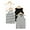 Black+White+Grey+Black and white stripes, variant on HuaAngel 4-Pack Kids Cotton Tank Tops Sleeveless Crew Neck T-shirt Sizes 3-9Years