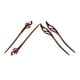 thumbnail image 1 of 2 Palillos para El Cabello Horquilla Ahueca Hacia Fuera El Cabello Novedad Cabello de Mujer BLESIY palillos de pelo, 1 of 8