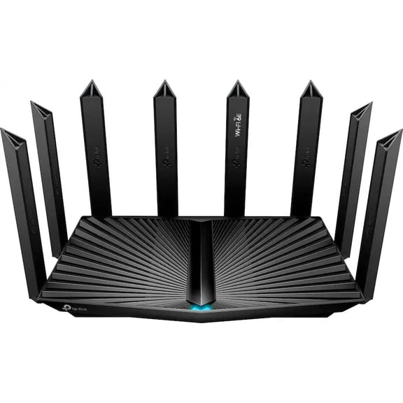 Restored: TP-Link  Archer AXE7800 Tri-Band Wi-Fi 6E Router - Black AXE95 (Refurbished)