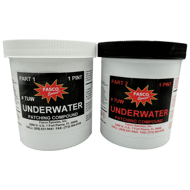 Underwater Epoxy Patching Compound #7 Quart Kit - Walmart.com - Walmart.com