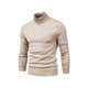 thumbnail image 2 of Minnieouse Suéter de algodón para hombre, reemplazo de Color sólido, informal, de manga larga, de punto, térmico, cálido, para mantener el calor, ropa, Camisetas METRO Minnieouse AP016225-04, 2 of 6