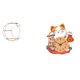 thumbnail image 1 of Estante Colgante De Pared Multifuncional Moderno Y Reloj De Gato Silencioso Para Dormitorio Infantil, Cocina, Oficina, Trofeos Coleccionables, Decoración Del Hogar, Ahorro De Espacio., 1 of 8