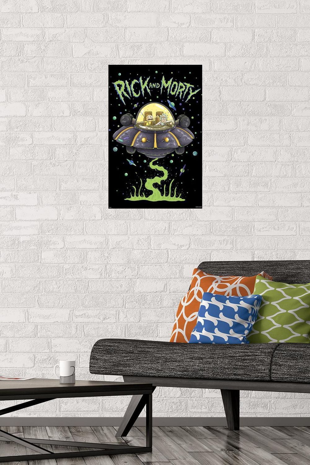 Rick And Morty - Ship Wall Poster, 22.375" x 34"