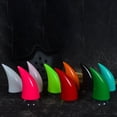 thumbnail image 1 of Flmtop 1Pc Motorcycle Helmet Cool Devil Ox Horn Decor Suction Cup Headwear Accessory, 1 of 7