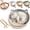 Gray, variant on Stimulicat Handwoven Cat Basket Cotton Rope Cat Scratcher Bed for Indoor Cats
