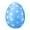 Blue, variant on OIUR 19" Inflatable Easter Eggs Decorations Giant Easter Egg Ornament Colorful Eggs Outdoor Yard Decor for Living Room Office Garden Lawn