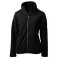 thumbnail image 2 of Women's Cutter & Buck Black New Mexico State Aggies Cascade Eco Sherpa Full-Zip Fleece Jacket, 2 of 3