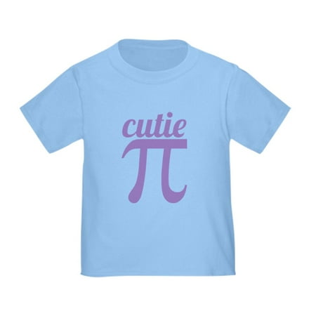 

CafePress - Cutie Pi Pink Toddler T Shirt - Cute Toddler T-Shirt 100% Cotton