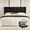 Black, variant on Frostbloom King Size Lift Up Hydraulic Storage Bed Frame Velvet Upholstered Wingback Headboard Off-White