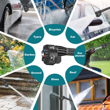 OIEXI Cordless Pressure Washer,900PSI Portable Power Washer With 2 Batteries,3
