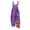 Dark Purple, variant on Womens Halloween Overalls Spiderweb Witch Hat Halter Backless Spooky Overalls Skeleton Ghost Sleeveless Horror Jumpsuits, 2XL