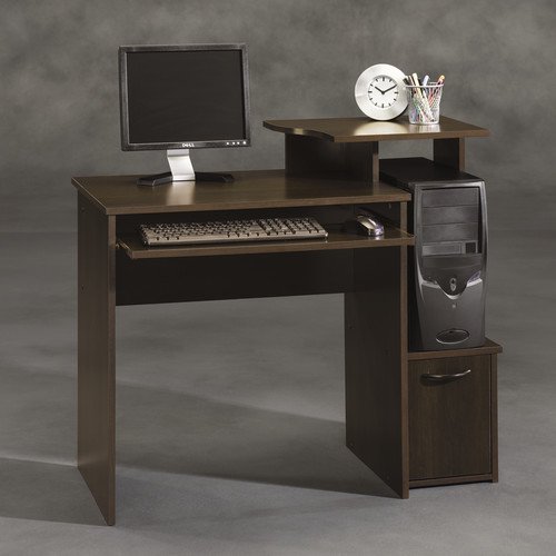 (Set of 2) Sauder Beginnings Student Desk, Cinnamon Cherry