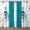 Teal Flower, variant on Lfeey Teal Floral Blackout Curtains, Thermal Insulated Noise Reducing Grommet Curtains for Bedroom Living Room, 42x63 Inches, 2 Panels