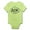 Kiwi, variant on CafePress - ADK Oval Infant Bodysuit - Baby Light Bodysuit, Size Newborn - 24 Months