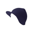 thumbnail image 1 of TopHeadwear Cuffless Beanie Cap with Visor, Navy, 1 of 1