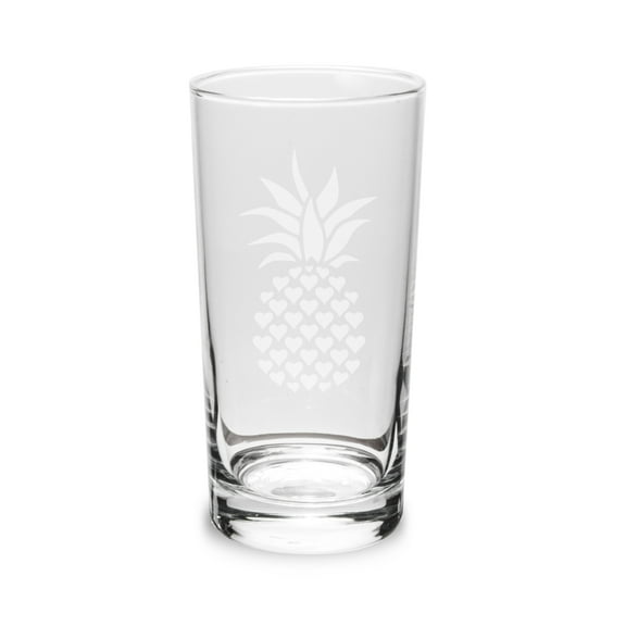 Pineapple 10 oz Classic High Ball Glass