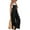 Black, variant on Overalls for Women Loose Fit Adjustable Straps Flowy Wide Leg Jumpsuits Casual Summer Boho Rompers with Pockets Black XL
