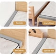thumbnail image 4 of Bed Gap Filler, Bed Bridge Mattress Extension, for Single/Double/King Size, Beige, 4 of 5
