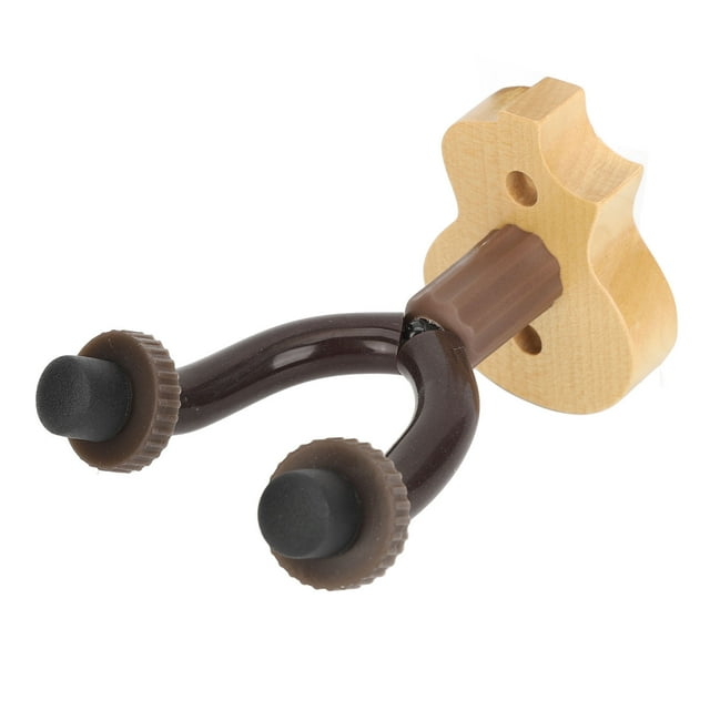 Ukulele Hanger Wood Wall Mount Stand Unique Shape Ukulele Display Rack Space Saving For Ukulele Mandolin Banjo