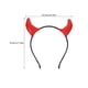 thumbnail image 3 of Diadema de cuernos de diablo para disfraz de fiesta de Halloween, accesorio de diadema de cuerno de diablo, 3 of 8