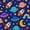 Color 1, variant on Classroom Peel and Stick Wallpaper Colorful Space Themed Patchwork Planets Rocket Moon Rainbows Wall Mural 23.6in x 9.8ft Self Adhesive Removable Wall Paper Renter Friendly Wallpaper for Bedroom