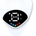 thumbnail image 3 of Afinador de guitarra Afinador de calibración acústica Accesorio para instrumentos musicales Afinador electrónico digital Púa de guitarra para violín, 3 of 7