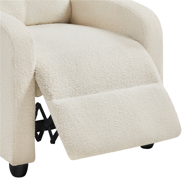 Hastings Studio Recliner Chair, Performance Boucle Boater Oatmeal