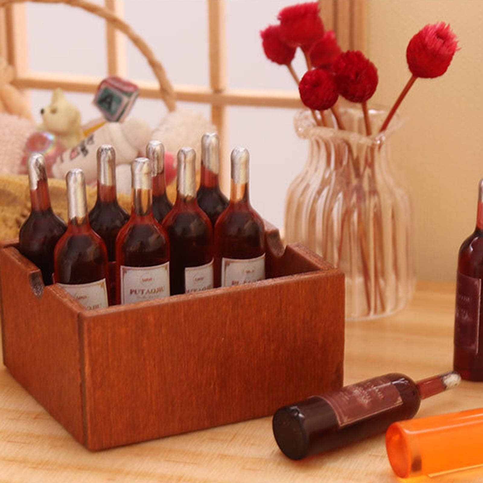 Red Barrel Studio® Non-Functional Mini Wine Set Evaporator Wine