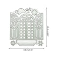 thumbnail image 5 of Qisuw Window Metal Cutting Dies Stencil DIY Scrapbooking Album Paper Card Template Mold Embossing Craft Decoration, 5 of 11