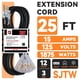 thumbnail image 2 of Cable de extensión EP de 25 pies, calibre 12, resistente, 15 A, 125 V, 1875 W, 2 of 7
