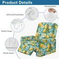 thumbnail image 5 of FOR U DESIGNS Lemon Flower Print Recliner Chair Covers with Arms, Breathable Chair Covers for Living Room Non-Slip Sofas Couches Slip Covers Home Decor Accessories, 5 of 8