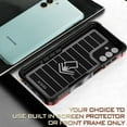 thumbnail image 6 of Dteck Case for Samsung Galaxy A55,Shockproof Rubber Ring Holder Kickstand Case Military Grade Protection Dual Layers Back Cover,Black, 6 of 9