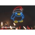 thumbnail image 2 of Glowneon Penguin Christmas Neon Sign, Penguin Led Sign, Penguin Wall Decor, Penguin Christmas Led, 2 of 5