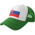 thumbnail image 1 of Flagge der Slowakei Mesh Back Trucker Cap Baseball Cap, 1 of 8