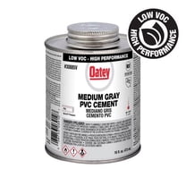 Oatey 4014705 16 oz 510 VOC Cement for PVC - Gray