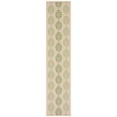 thumbnail image 2 of Safavieh Courtyard Jenny Medallion Indoor/Outdoor Runner Rug, Natural/Olive, 2'3" x 6'7", 2 of 9