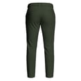 thumbnail image 6 of OOOUM Stretch Golf Pants for Men High Waisted Straight Leg Dress pants with Pockets Slim Fit Casual Work pants Army Green XXXXXXL, 6 of 6