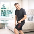 thumbnail image 3 of Muslera Compresiva para Cuádriceps e Isquiotibiales - Soporte Deportivo Elástico Antideslizante para Hombre y Mujer - Alivio de Dolor, Rotura de Fibras y Recuperación Muscular (1 pza), 3 of 10