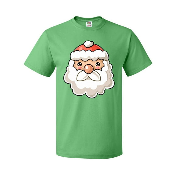 Inktastic Cute Santa Claus Face T-Shirt