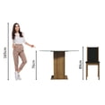 thumbnail image 5 of Juego de Comedor con Mesa Redonda y 4 Sillas Madesa Madu 1, 5 of 5