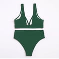 thumbnail image 5 of Tbopshirt Bikinis for Women,Womens Bathing Suits,Women's Fashion Bikini Set Swimsuit Two Piece Filled Soild Swimwear Beachwear,Womens Swimsuits, 5 of 6