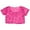 Hot Pink, variant on DGQPLPD Girls Glitter Sequin Crop Top for Girls - Short Sleeve Performance Tee for Singing Dancing Stage Show Casual Daily Wear Hot Pink 3-8 Years