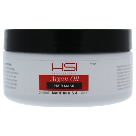 HSI Professional Argan Oil Hair Mask - 8 oz Mask