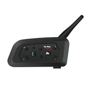 Motorcycle helmet Bluetooth intercom, two-way 1500M intercom communication system, DSP noise reduction technology, IP65 waterproof, compatible with a wide range of helmets