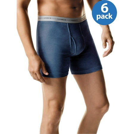 Hanes Mens' ComfortSoft Tagless Boxer Briefs, 5 + 1 Bonus (Best Boxer Briefs For Sweating)