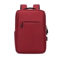 thumbnail image 2 of Advancent Mochilas para portátil de 15,5 pulgadas de almacenamiento de manga de gran capacidad con orificio de carga Bolsas de hombro Ropa Deportiva, Zapatos Rojo, 2 of 6